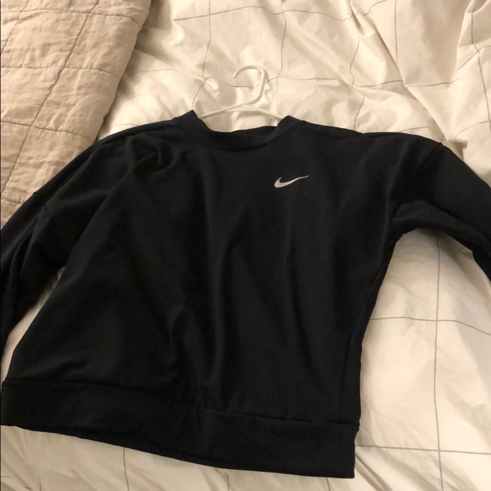 New Nike Black Crewneck
